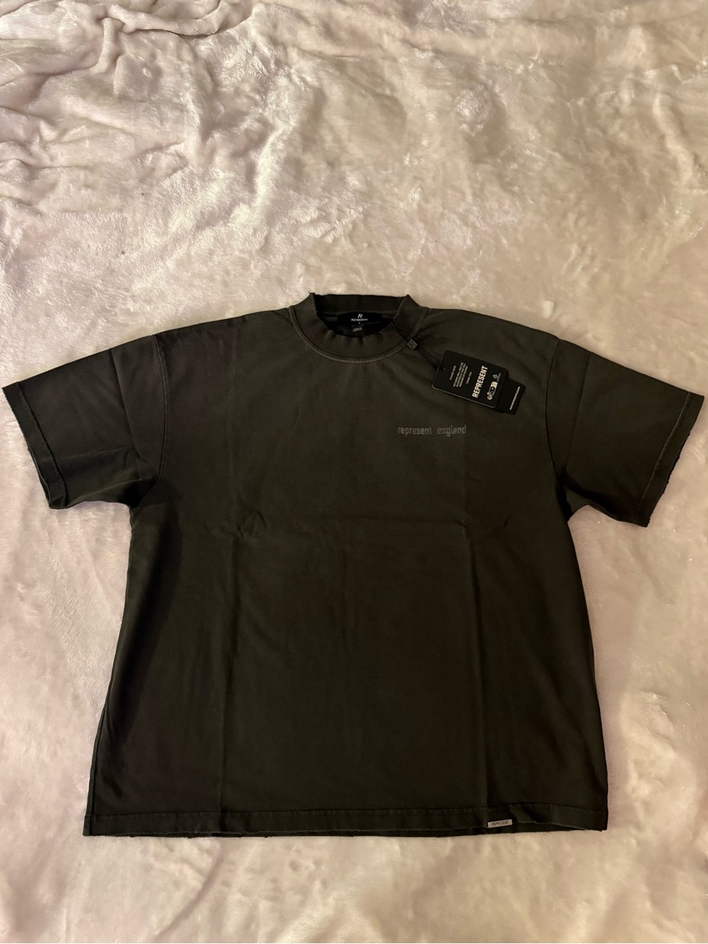 Represent Resent T-Shirt Ash Small NWT